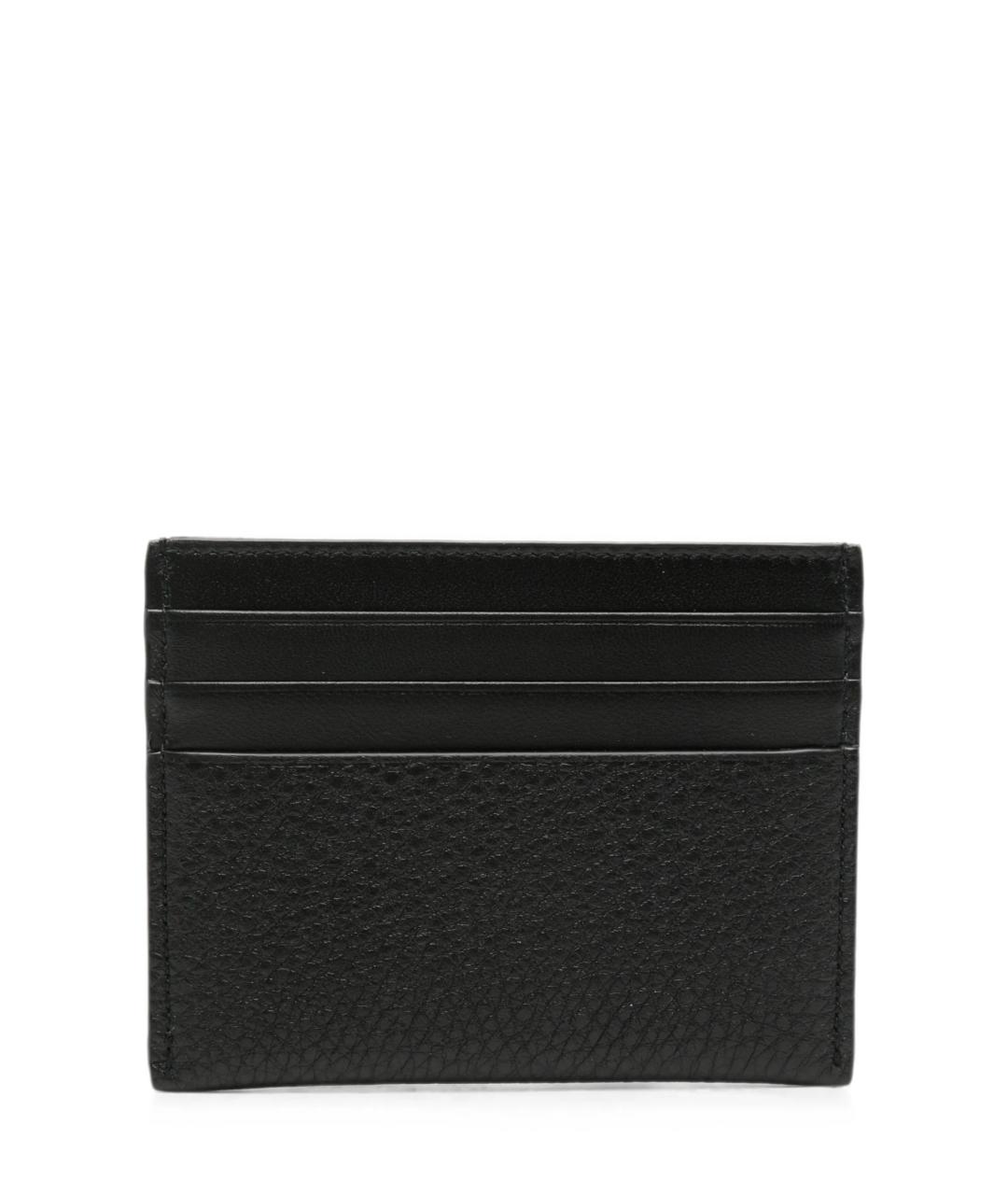 GIVENCHY Черный кожаный кардхолдер, фото 2