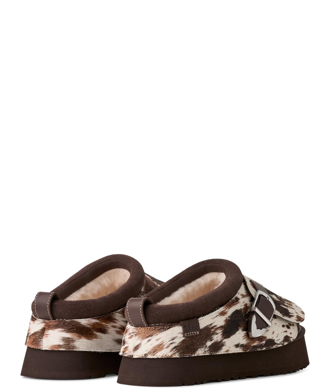 UGG Красные кожаные сабо, фото 4