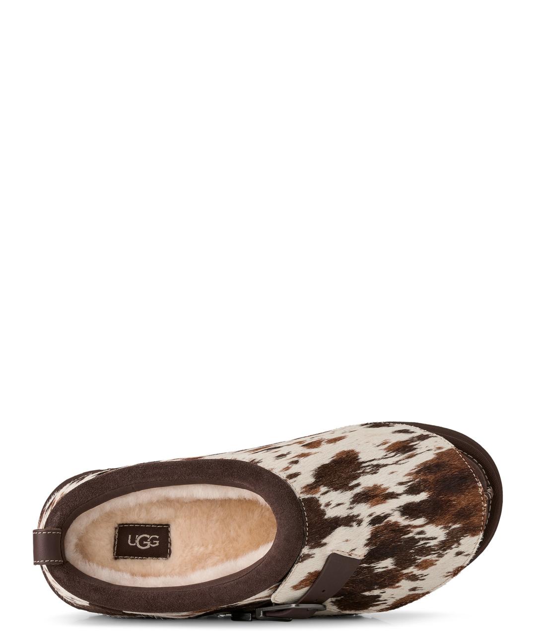 UGG Красные кожаные сабо, фото 5