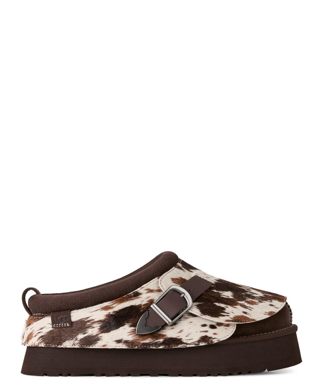 UGG Красные кожаные сабо, фото 6