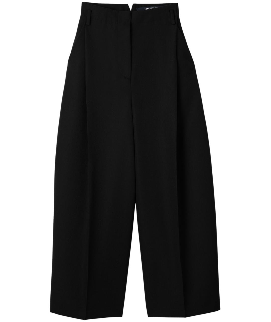 JACQUEMUS Черные хлопковые кюлоты, фото 1