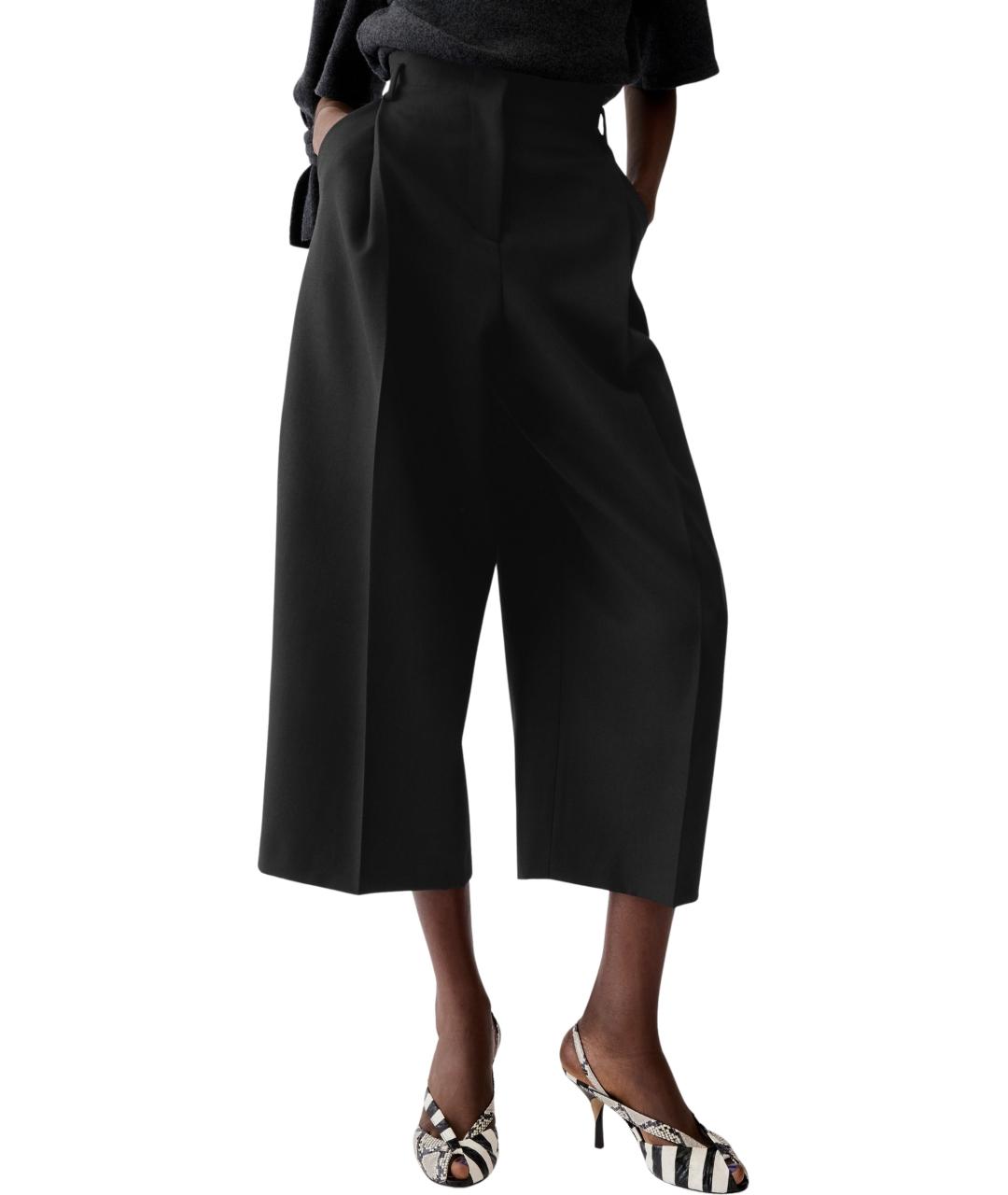 JACQUEMUS Черные хлопковые кюлоты, фото 2