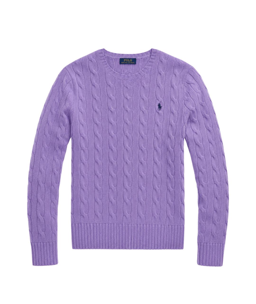 RALPH LAUREN Фиолетовый шерстяной джемпер / свитер, фото 1