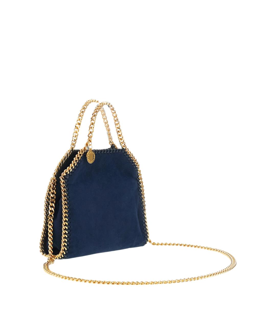 STELLA MCCARTNEY Синяя сумка тоут из искусственной кожи, фото 3