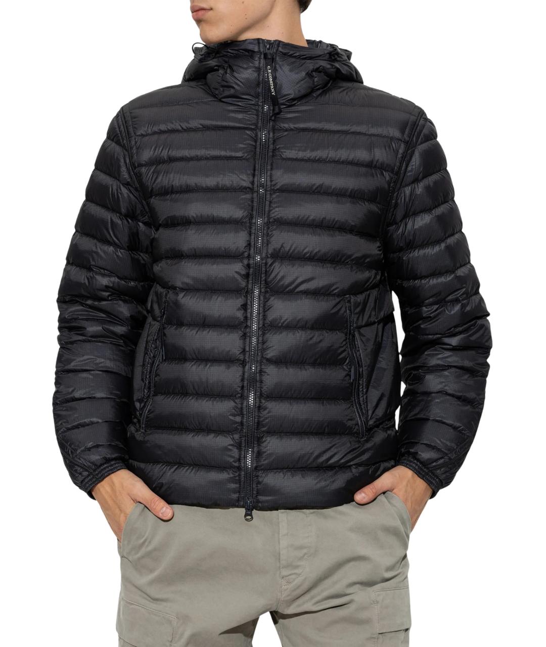 CP COMPANY Серый полиамидовый пуховик, фото 2