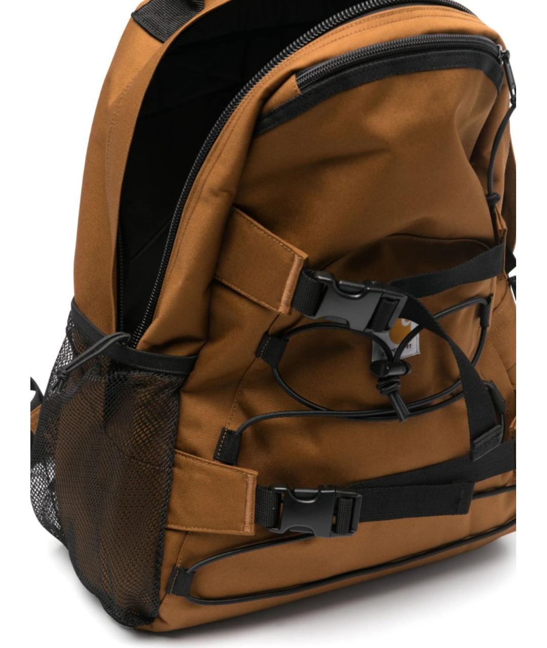 CARHARTT WIP Коричневый тканевый рюкзак, фото 2