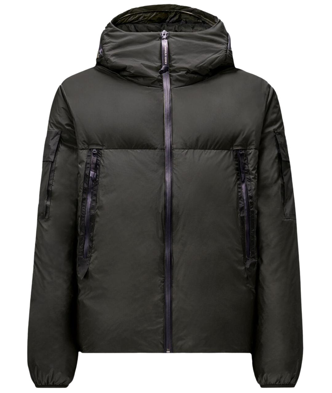 CP COMPANY Черный полиамидовый пуховик, фото 1