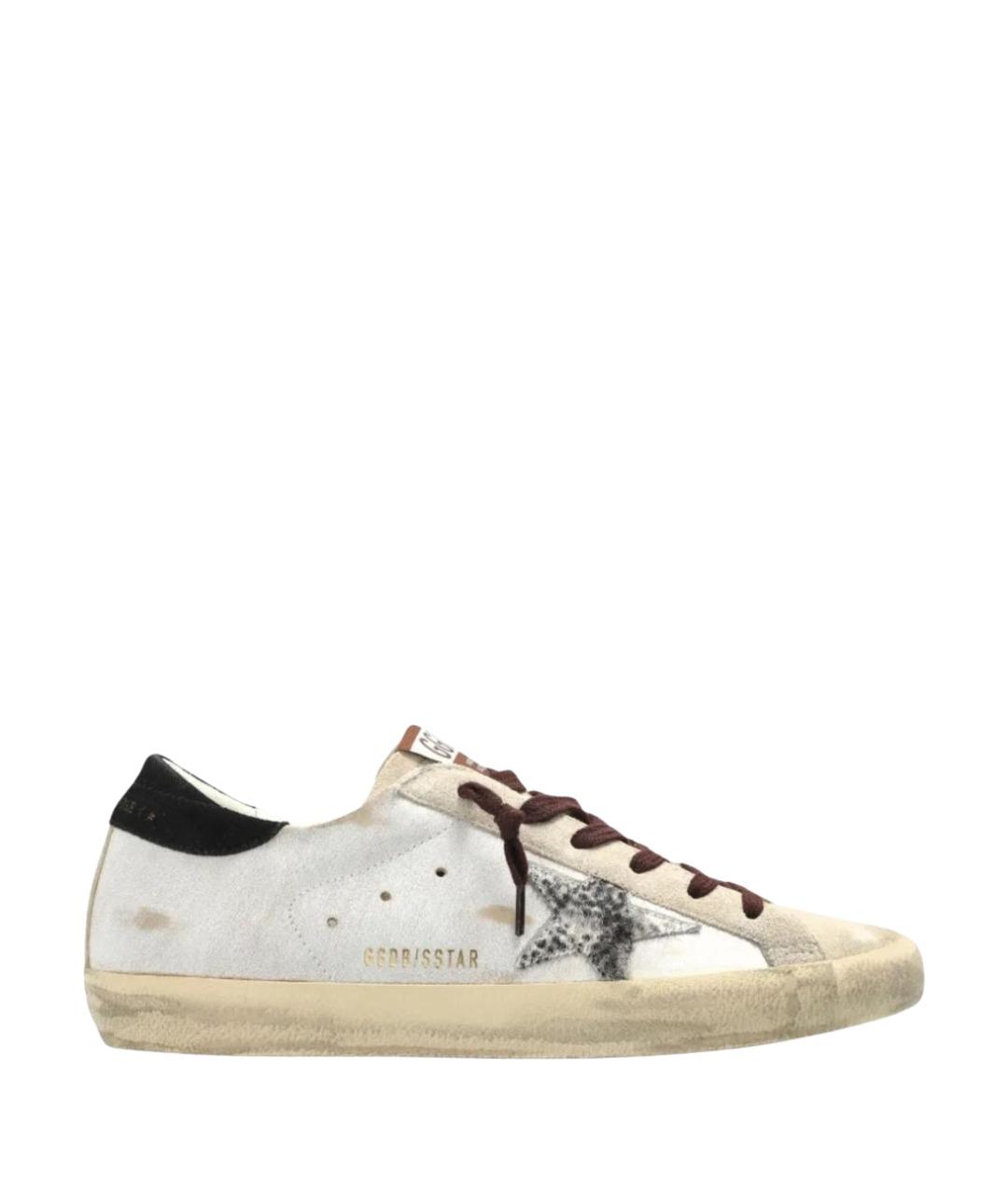 GOLDEN GOOSE Мульти кожаные кеды, фото 1