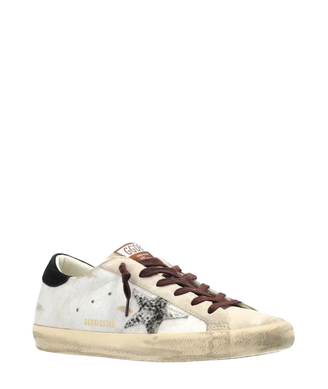 GOLDEN GOOSE Мульти кожаные кеды, фото 2