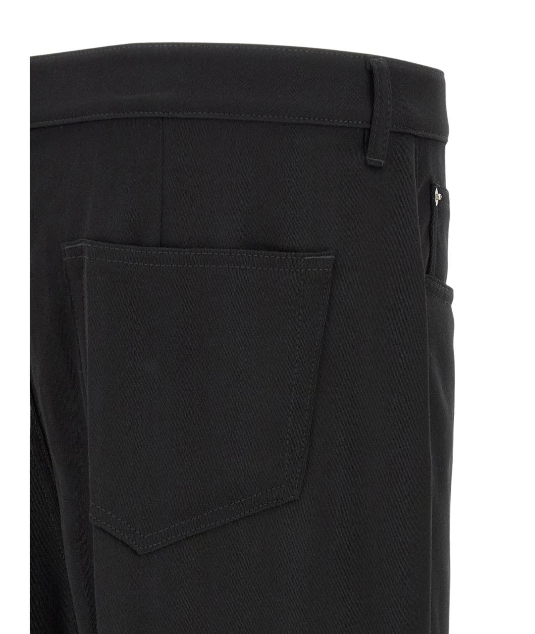 RICK OWENS Черные хлопковые джинсы, фото 4