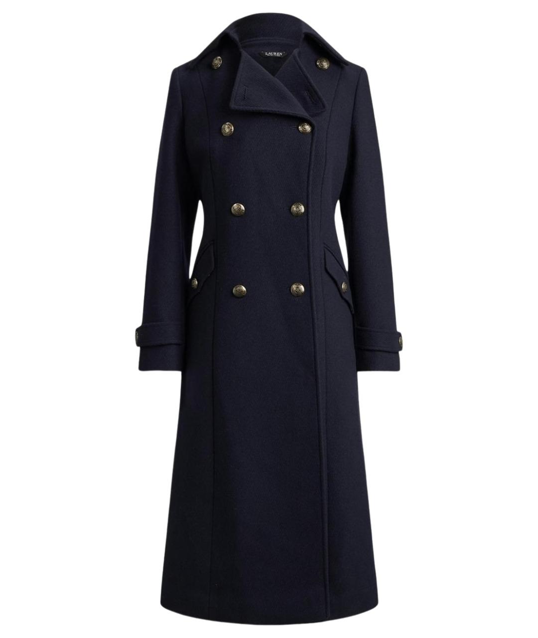 RALPH LAUREN Синее пальто, фото 1