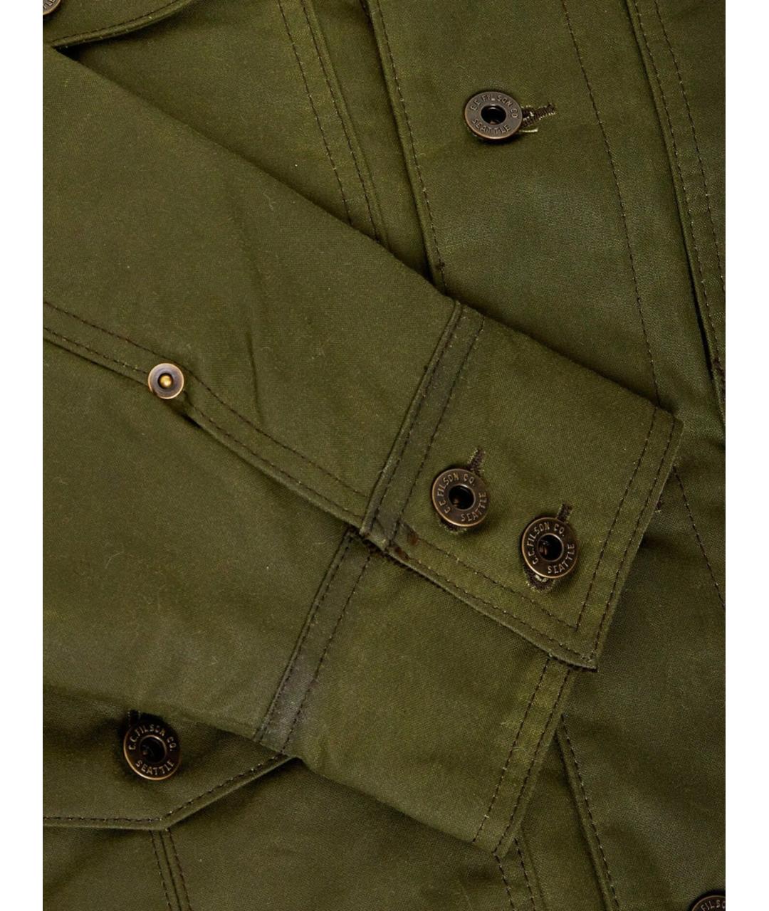 FILSON Зеленая хлопковая куртка, фото 4