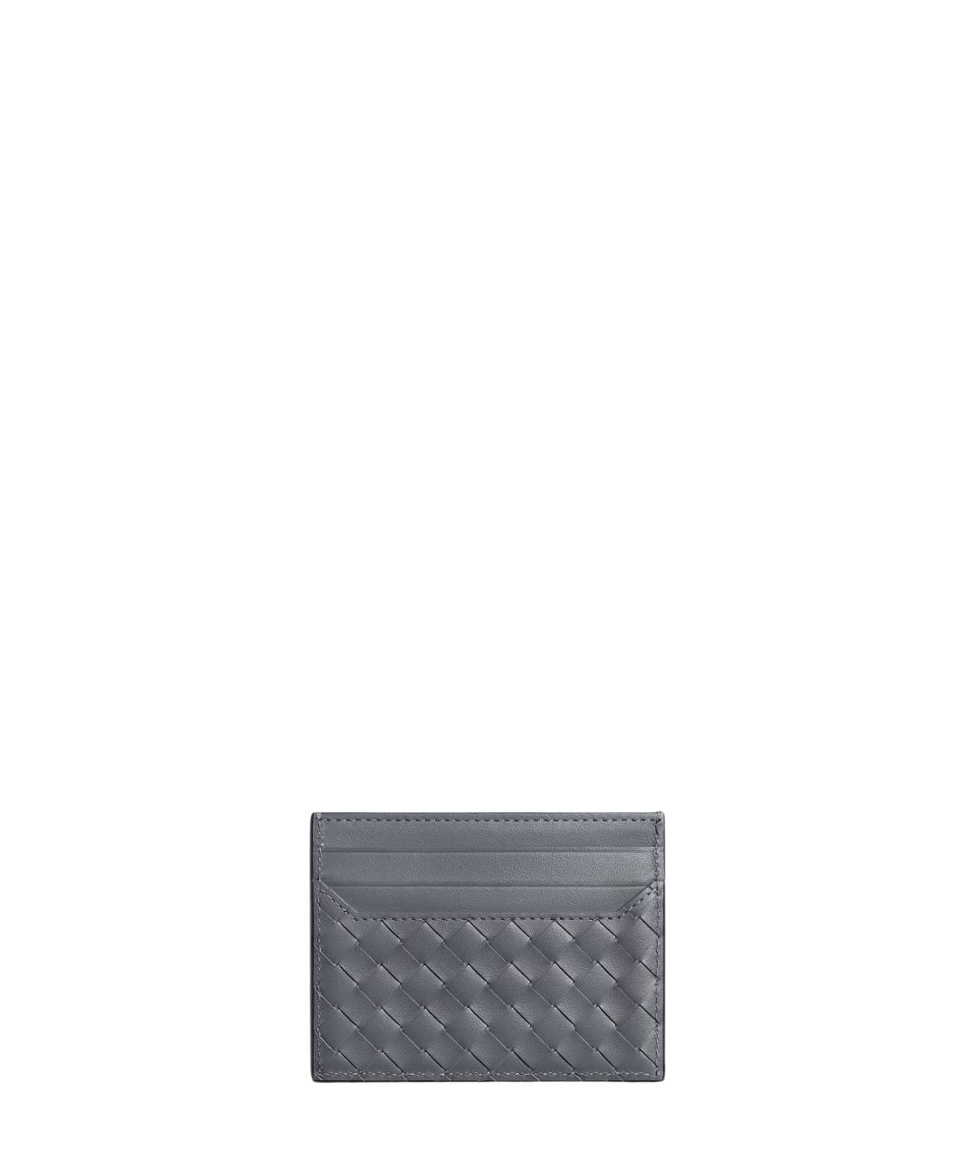 BOTTEGA VENETA Черный кожаный кардхолдер, фото 2
