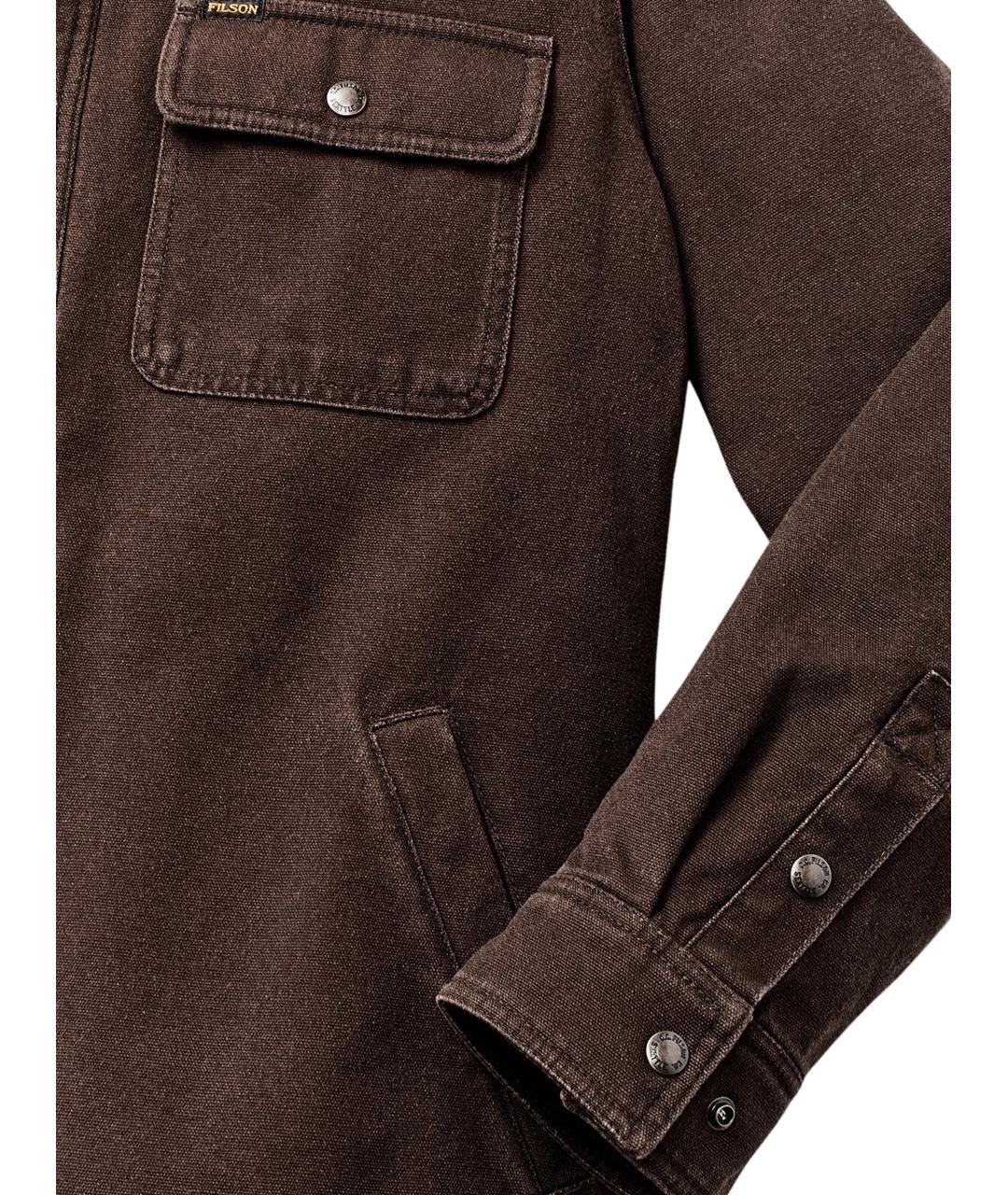 FILSON Коричневая хлопковая куртка, фото 4