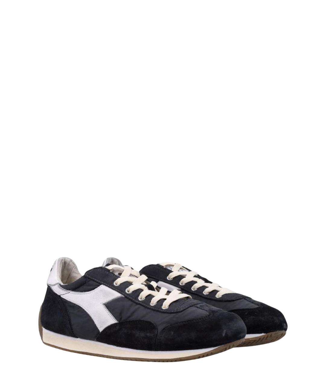 DIADORA HERITAGE Черные низкие кроссовки / кеды, фото 2