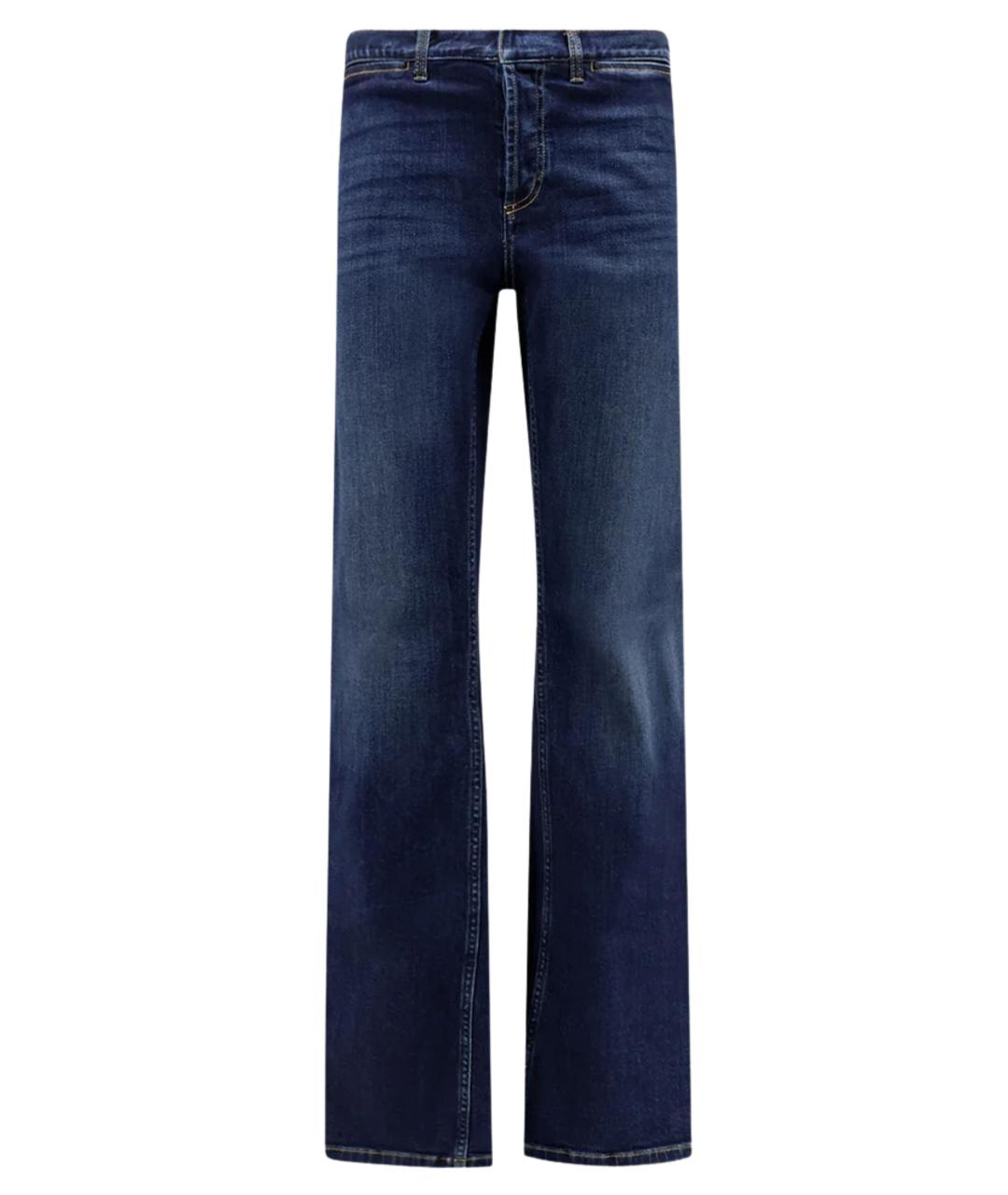 GUCCI Синие хлопковые джинсы, фото 1