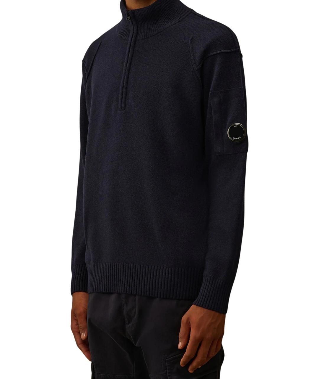 CP COMPANY Темно-синий шерстяной джемпер / свитер, фото 2