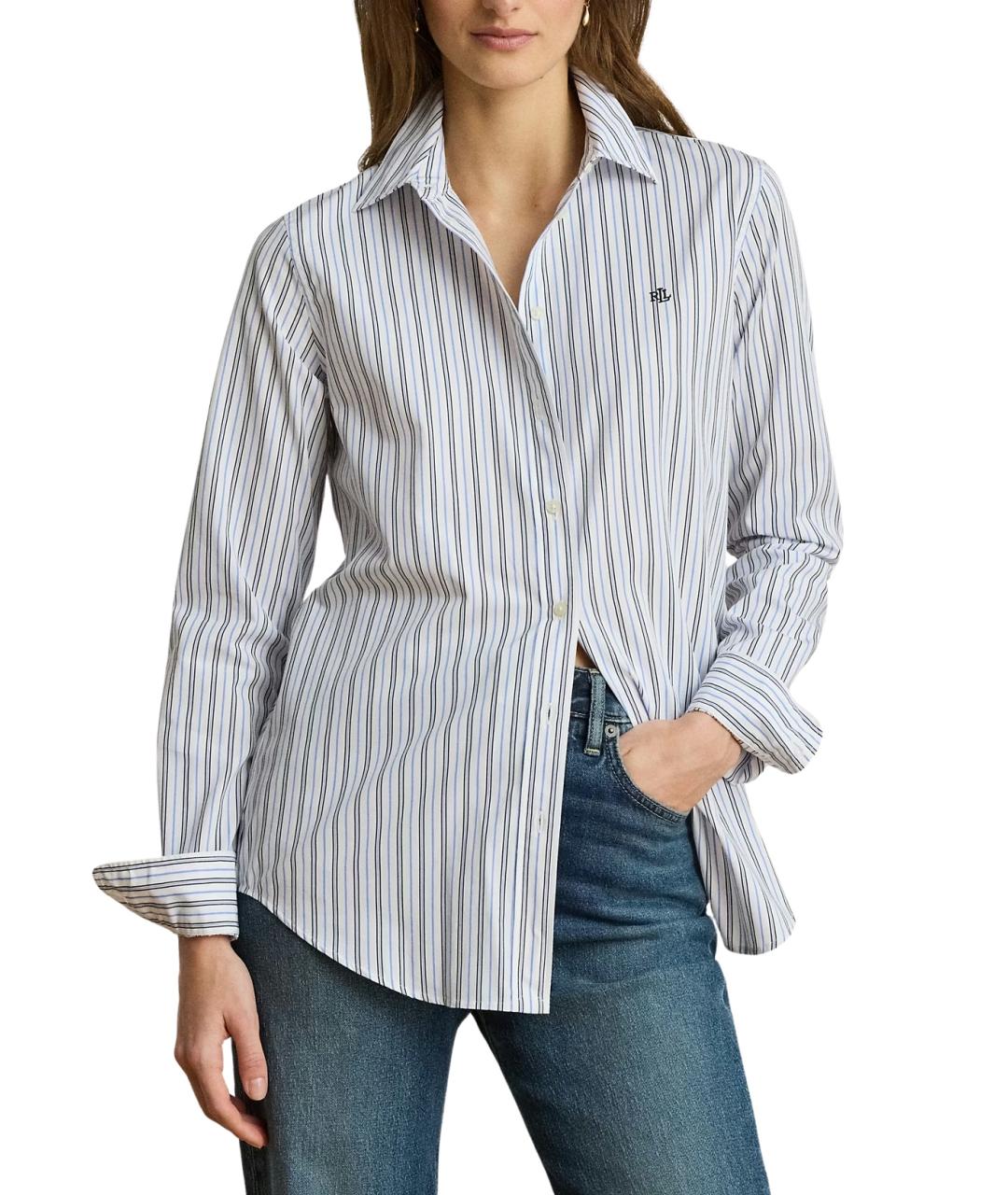 RALPH LAUREN Мульти хлопковая рубашка, фото 2