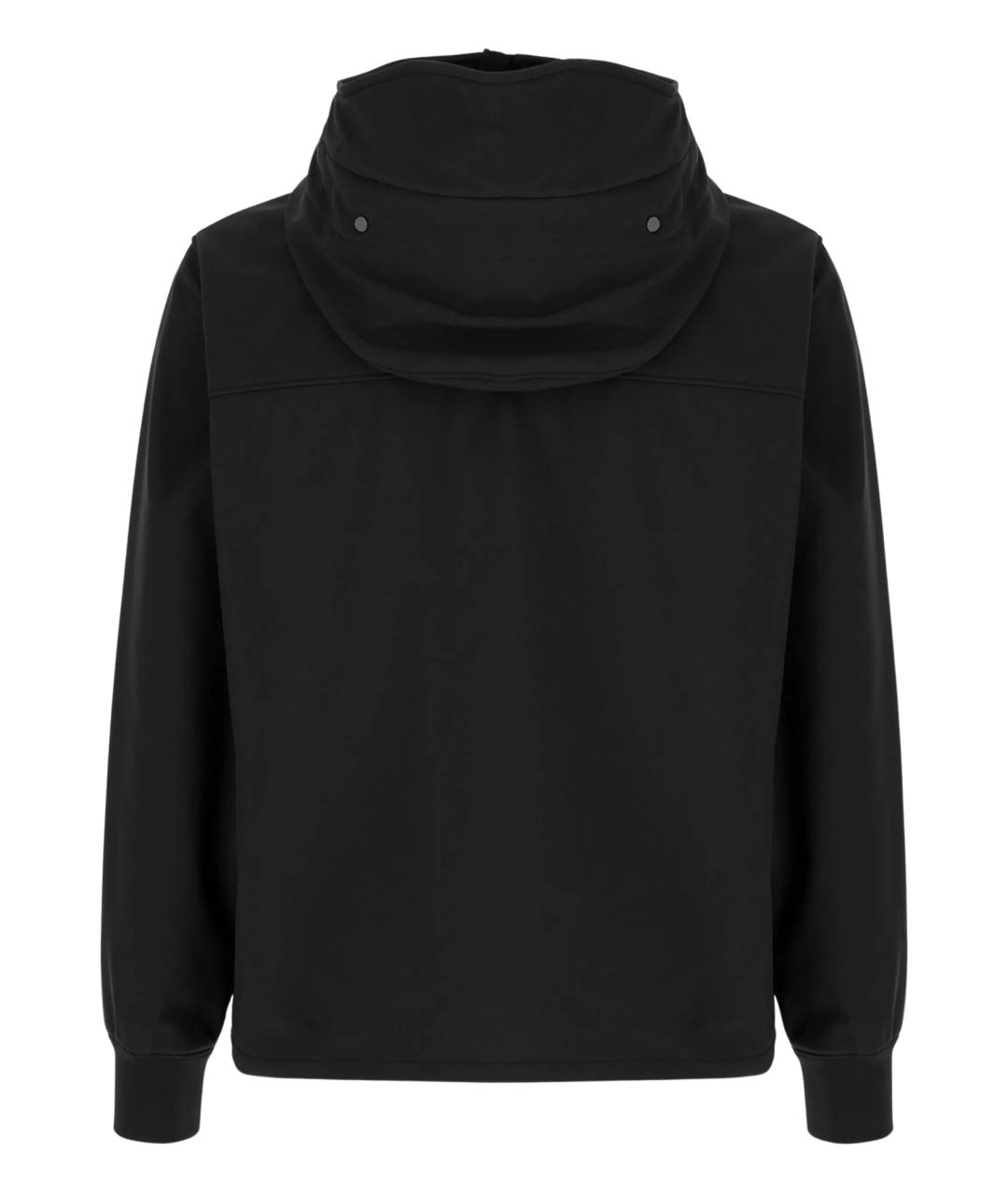 CP COMPANY Черная полиэстеровая куртка, фото 2