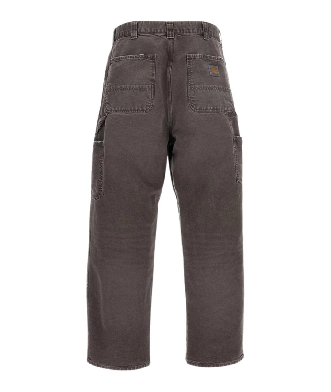 CARHARTT WIP Серые хлопковые джинсы, фото 2