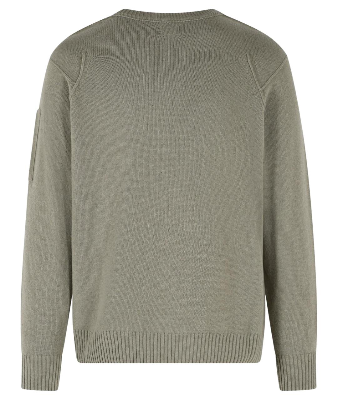 CP COMPANY Бежевый шерстяной джемпер / свитер, фото 2