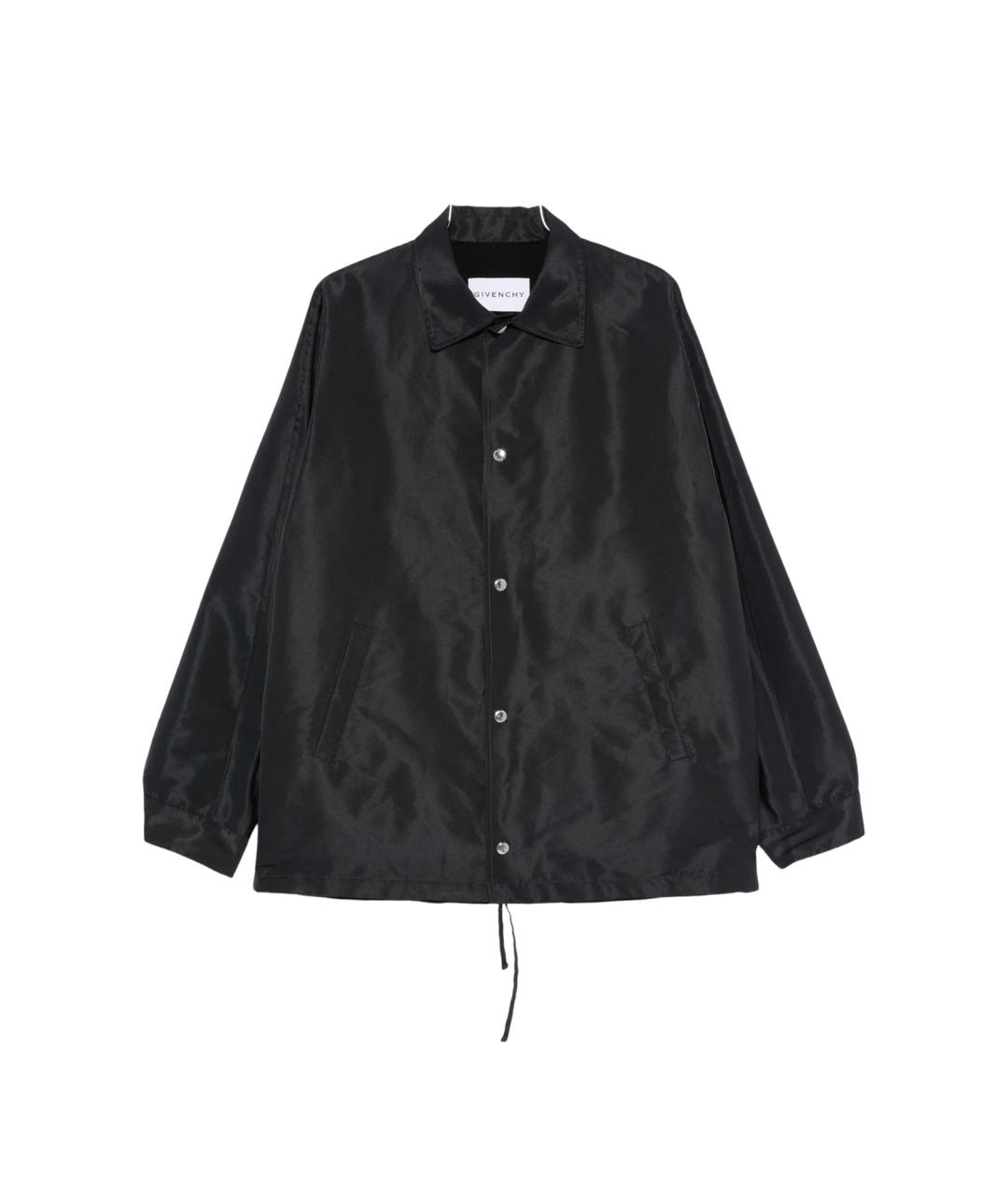 GIVENCHY Темно-синяя полиэстеровая куртка, фото 5