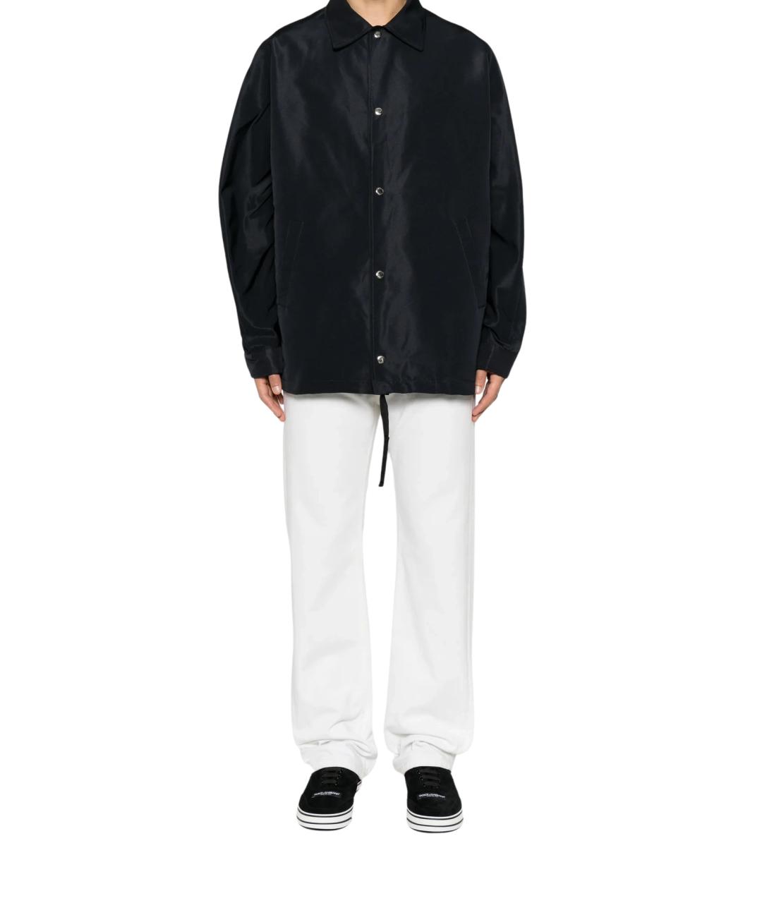 GIVENCHY Темно-синяя полиэстеровая куртка, фото 2