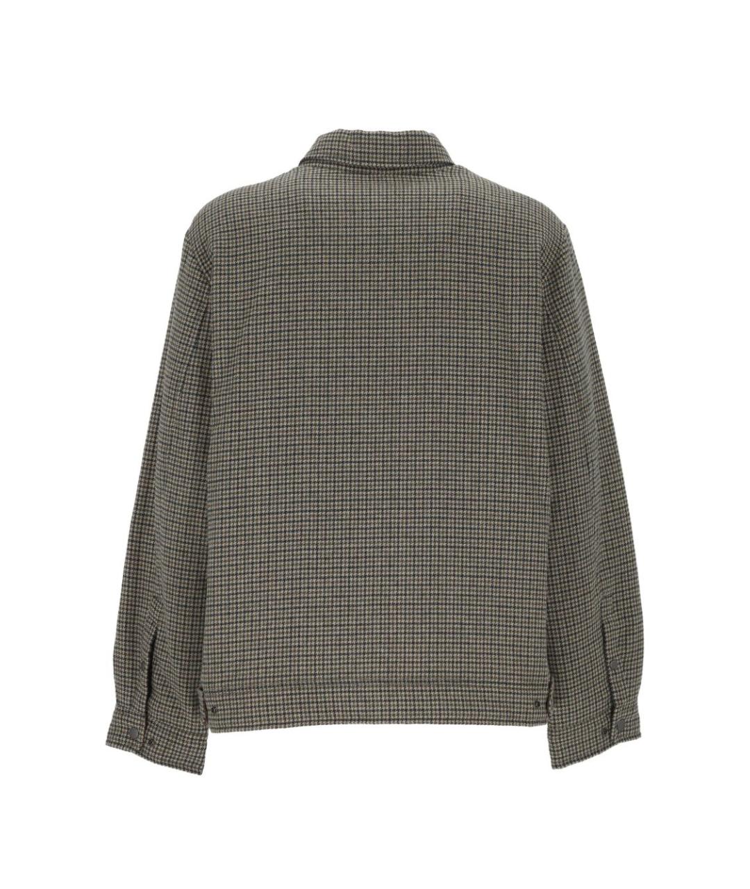 WOOLRICH Коричневая шерстяная куртка, фото 3