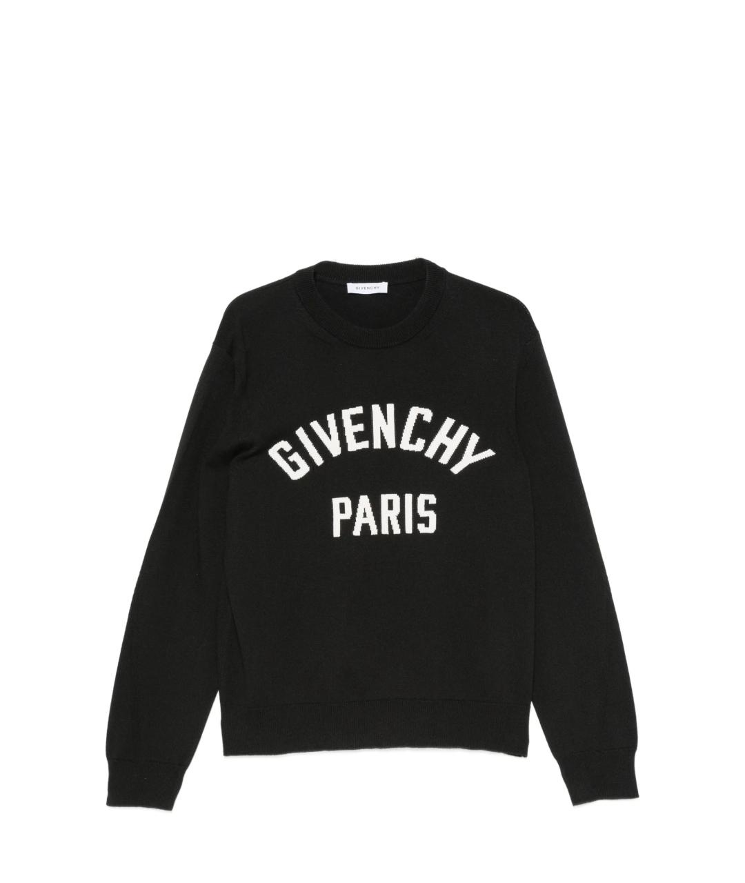 GIVENCHY Черный хлопковый джемпер / свитер, фото 5