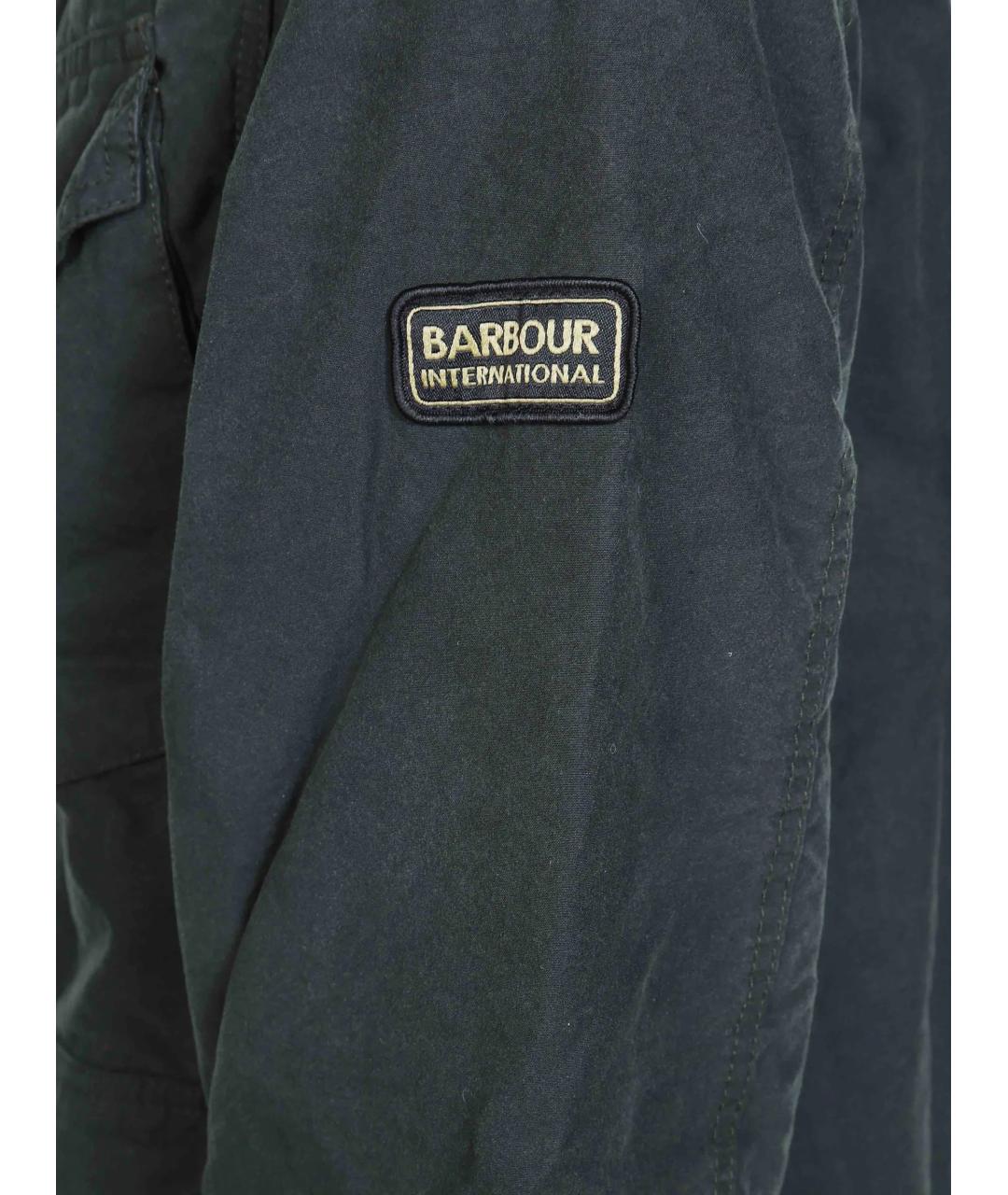 BARBOUR Зеленая хлопковая куртка, фото 3