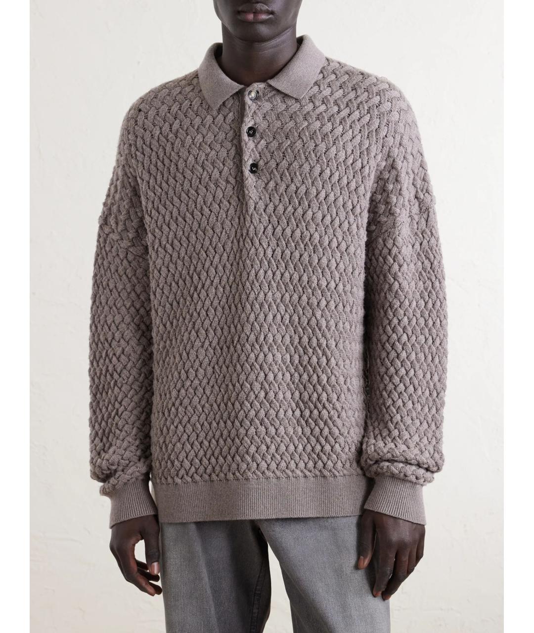 BOTTEGA VENETA Мульти шерстяной джемпер / свитер, фото 3