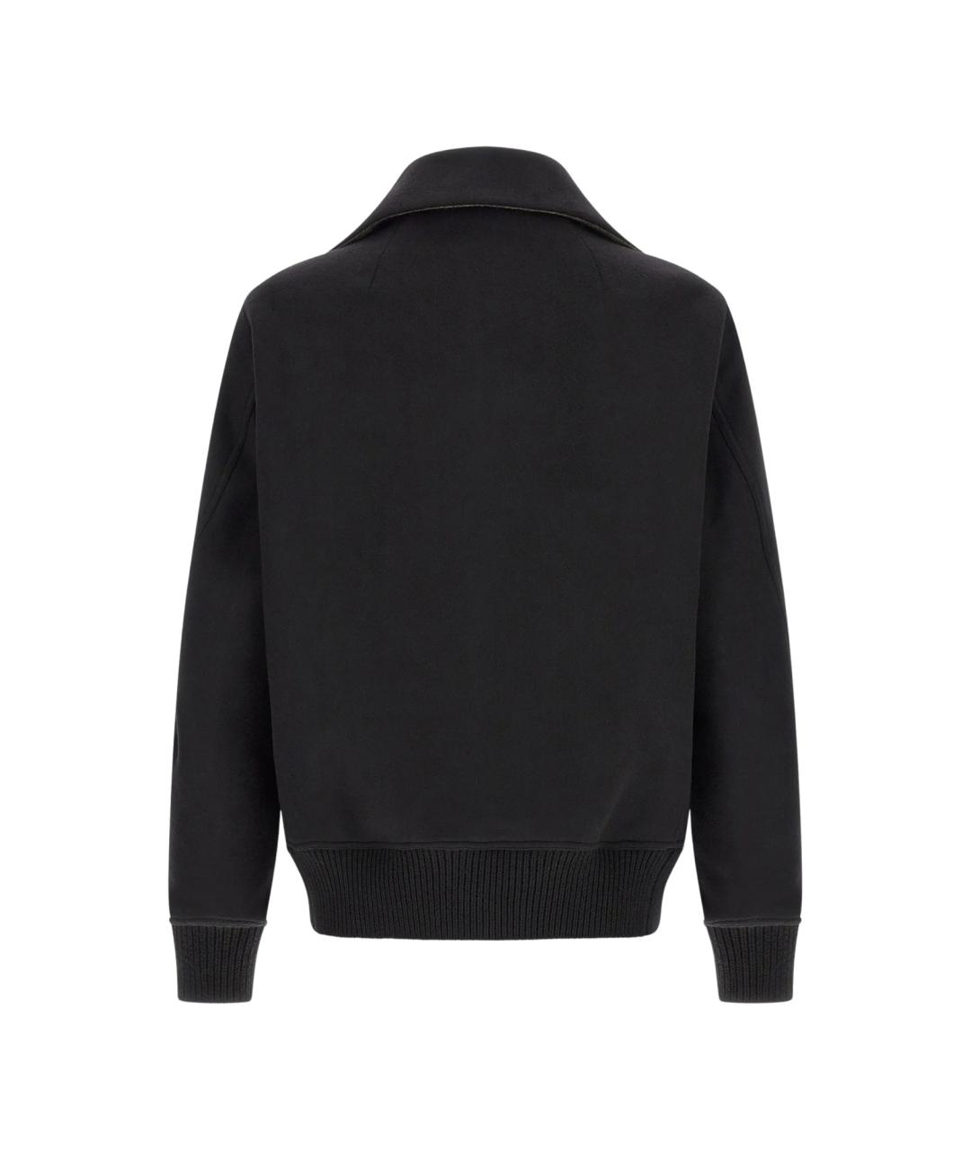 RICK OWENS Черная шерстяная куртка, фото 2