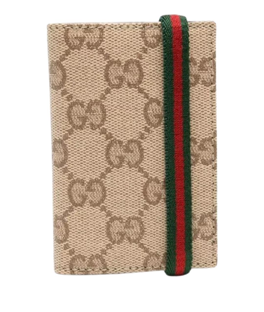 GUCCI Бежевый кардхолдер, фото 1