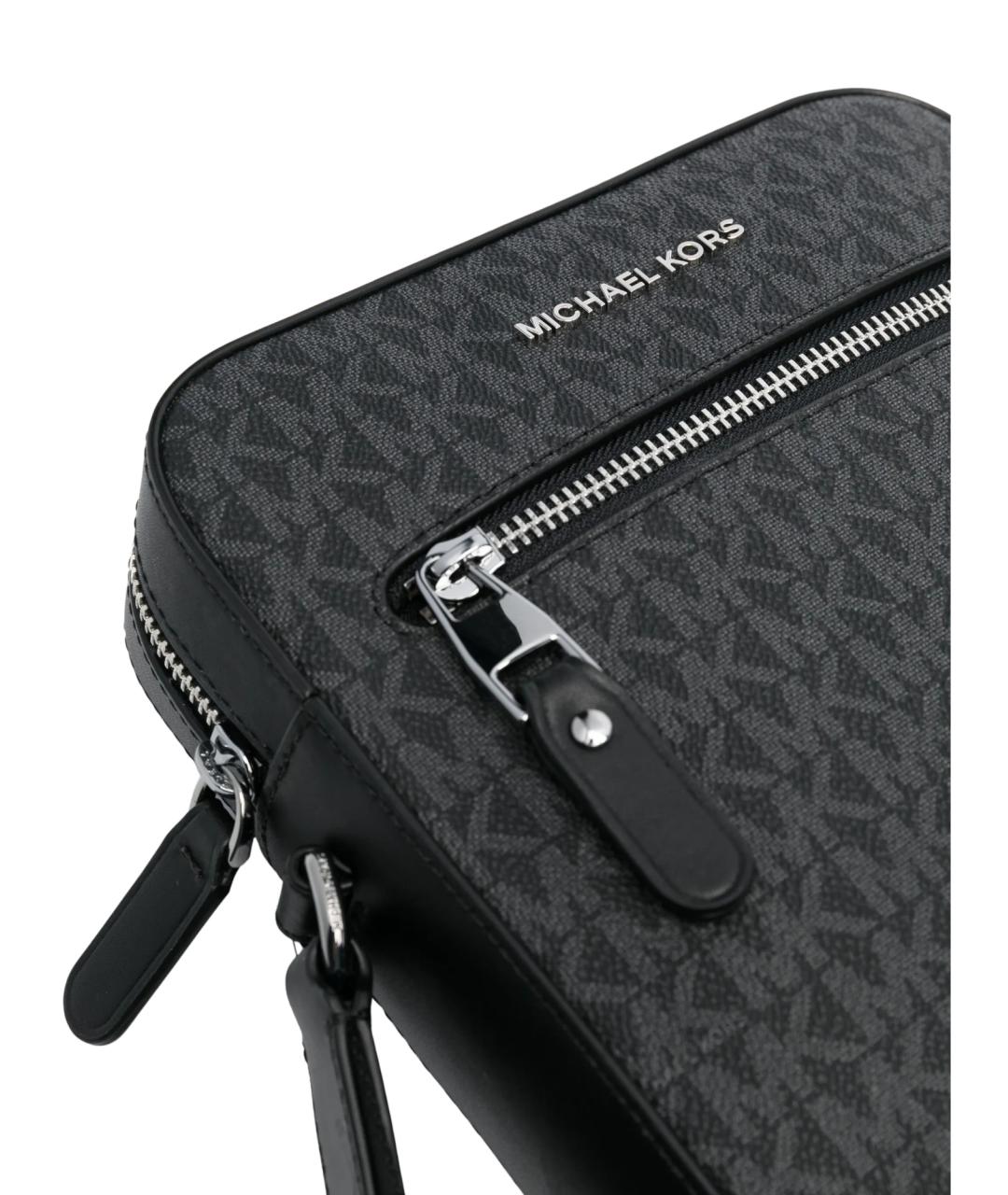 MICHAEL KORS Черная сумка на плечо, фото 3