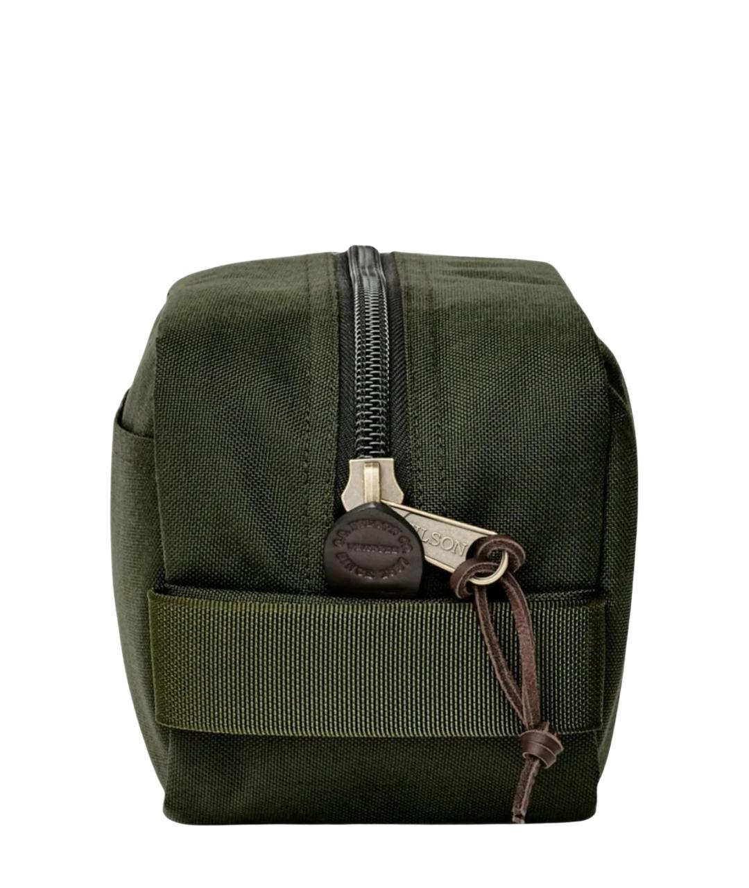 FILSON Зеленая тканевая косметичка, фото 3