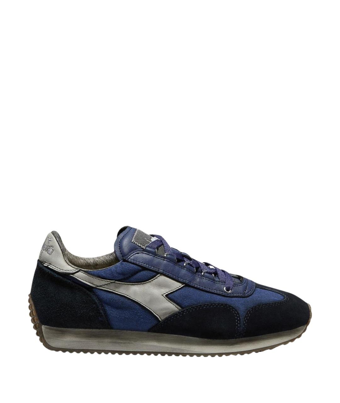 DIADORA HERITAGE Синие низкие кроссовки / кеды, фото 1