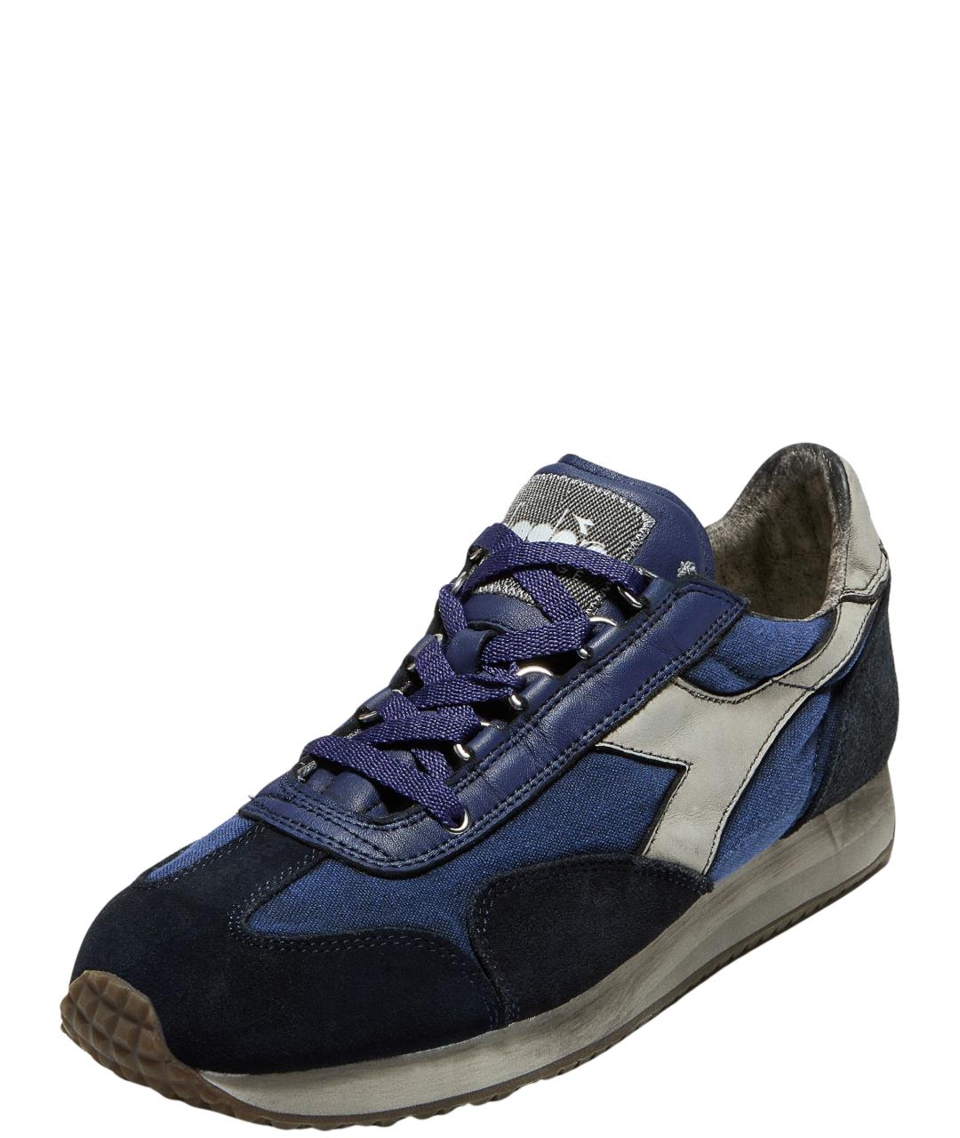 DIADORA HERITAGE Синие низкие кроссовки / кеды, фото 3