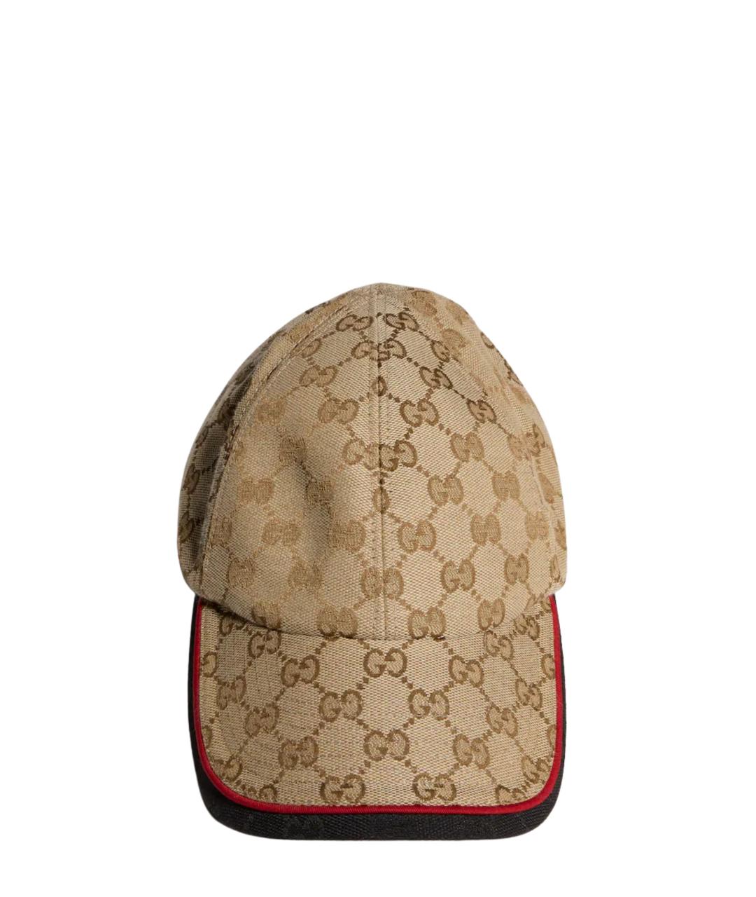 GUCCI Бежевая кепка/бейсболка, фото 2