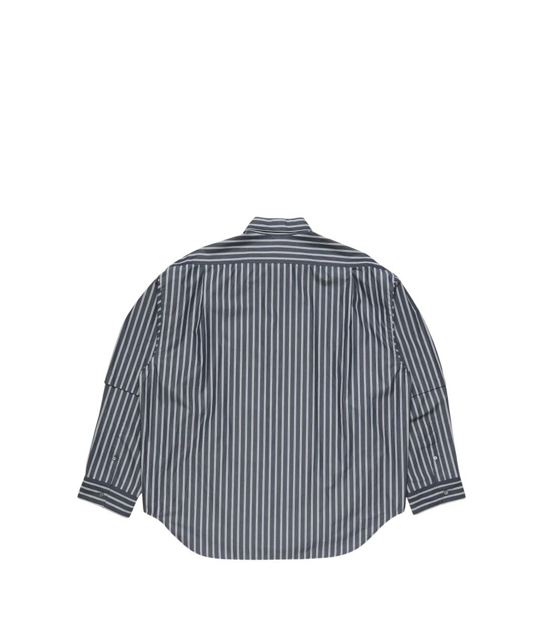 ACNE STUDIOS Синяя хлопковая классическая рубашка, фото 2