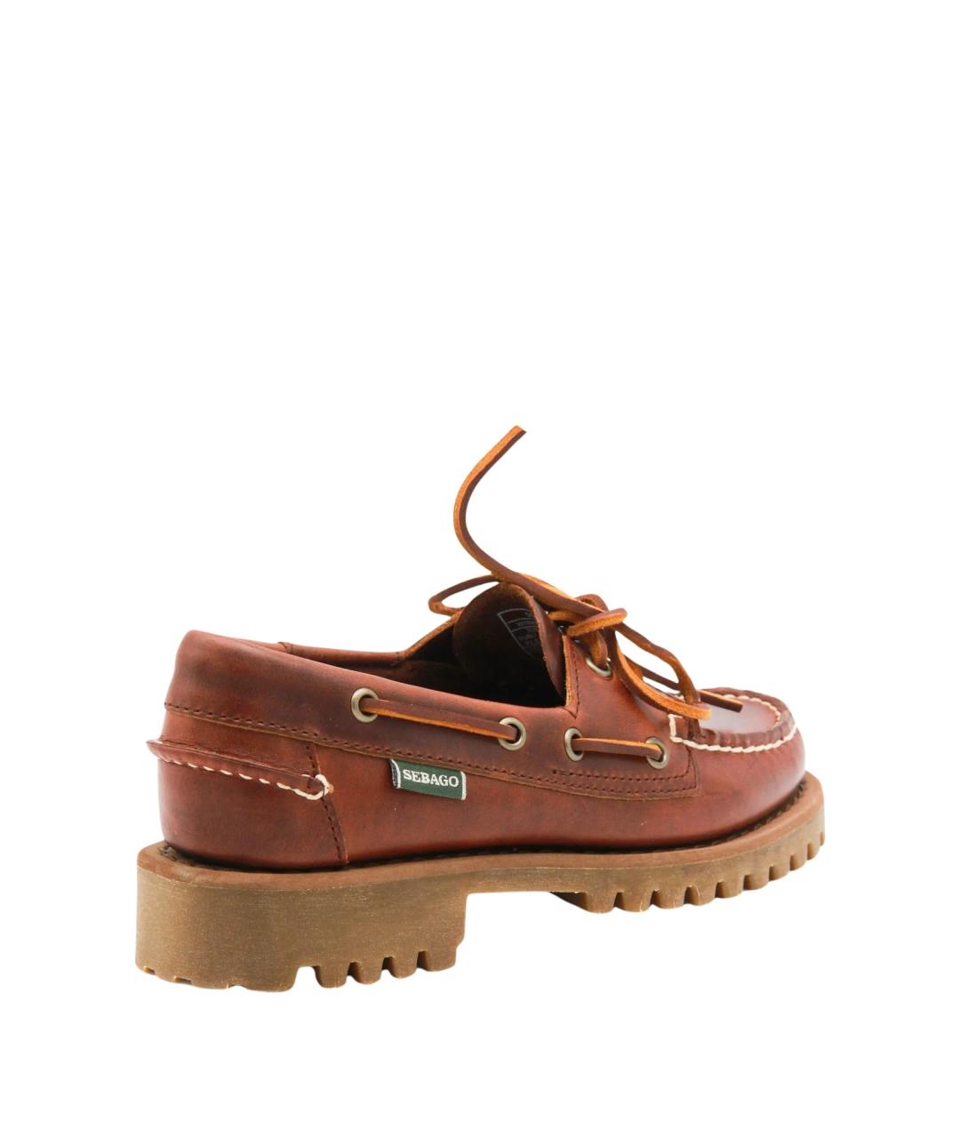 SEBAGO Коричневые кожаные лоферы, фото 3