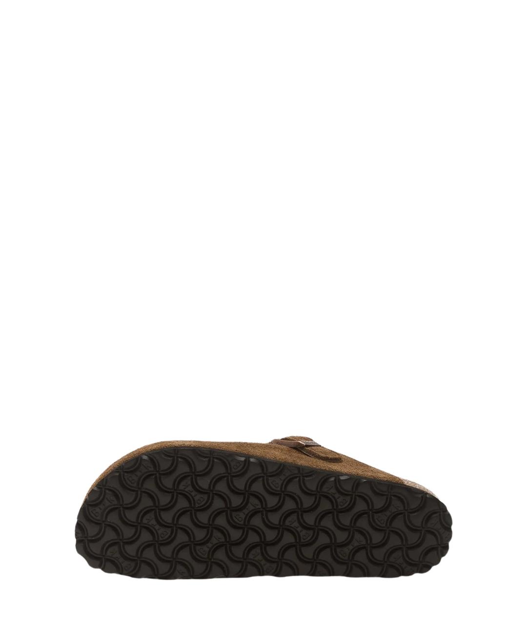 BIRKENSTOCK Коричневые замшевые мюли, фото 5