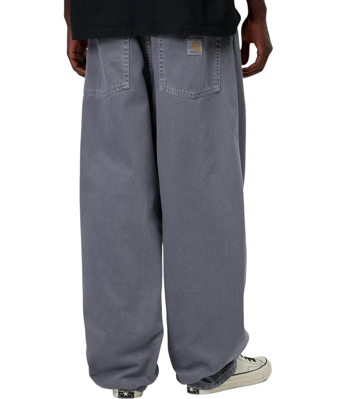 CARHARTT WIP Серые хлопковые повседневные брюки, фото 4