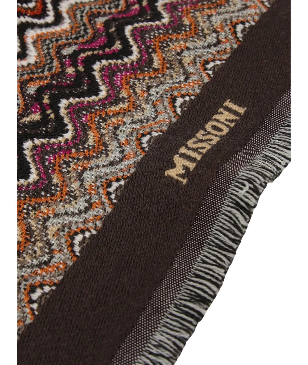 MISSONI Мульти шерстяной шарф, фото 3
