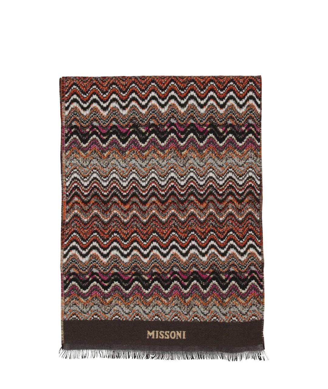 MISSONI Мульти шерстяной шарф, фото 2