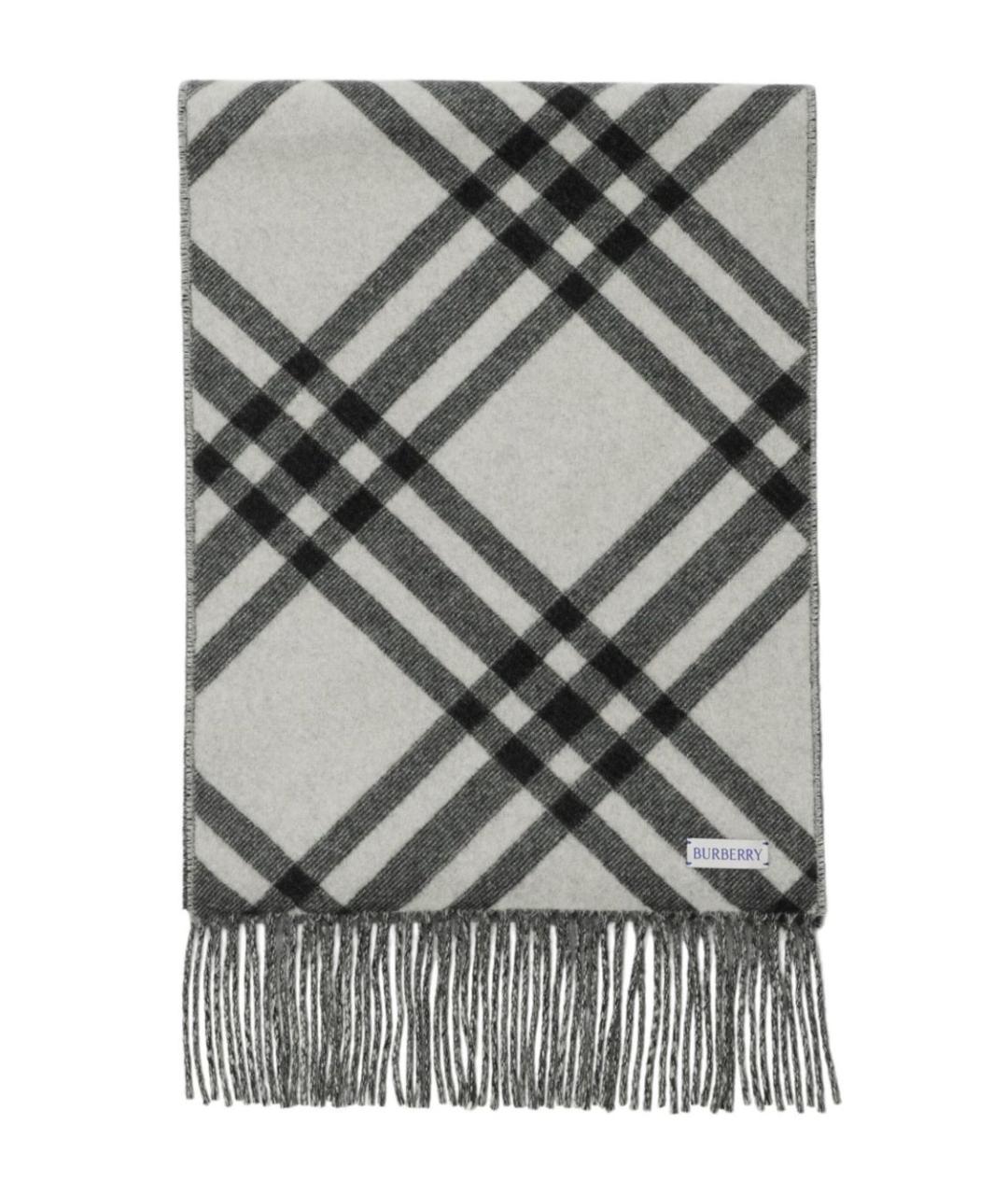BURBERRY Мульти кашемировый шарф, фото 3