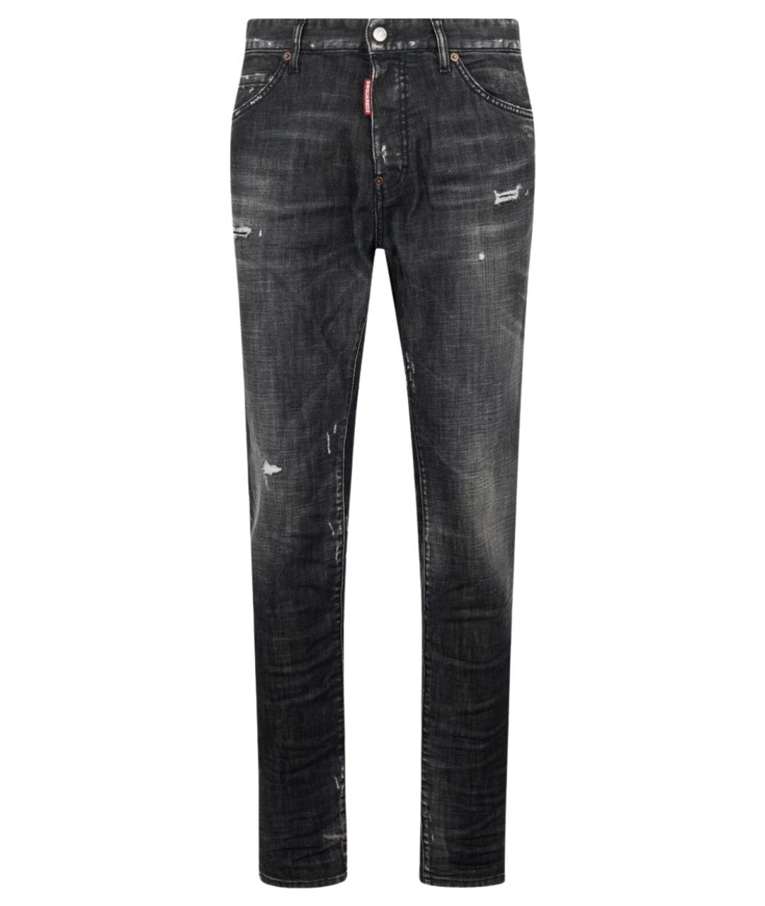 DSQUARED2 Черные хлопковые джинсы, фото 1
