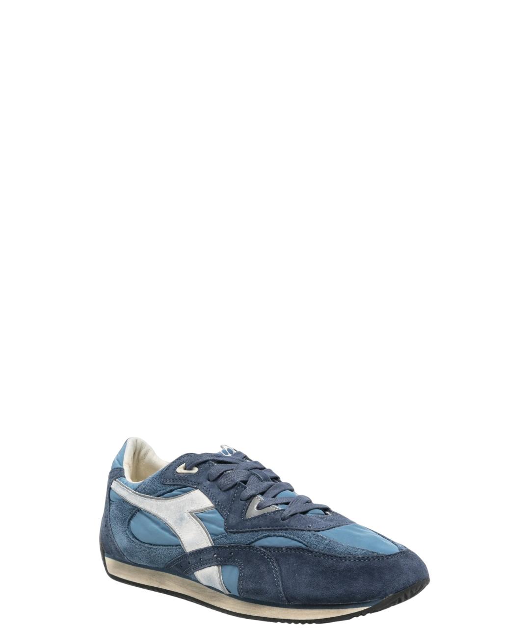 DIADORA HERITAGE Синие низкие кроссовки / кеды, фото 2