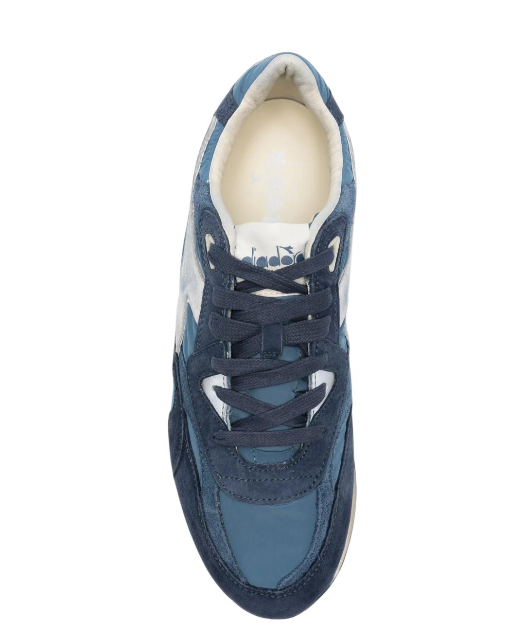 DIADORA HERITAGE Синие низкие кроссовки / кеды, фото 4