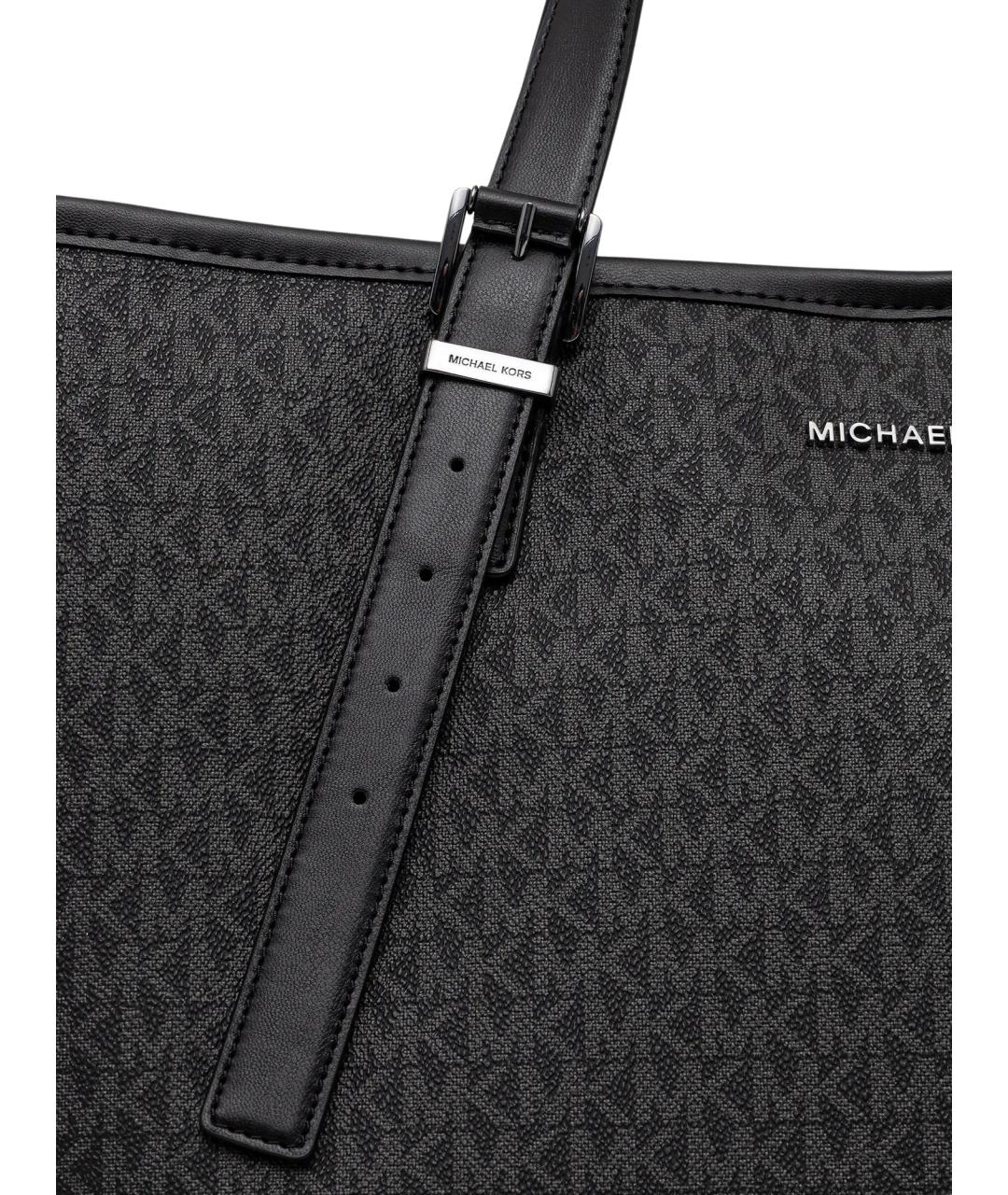 MICHAEL KORS Черная сумка тоут, фото 5