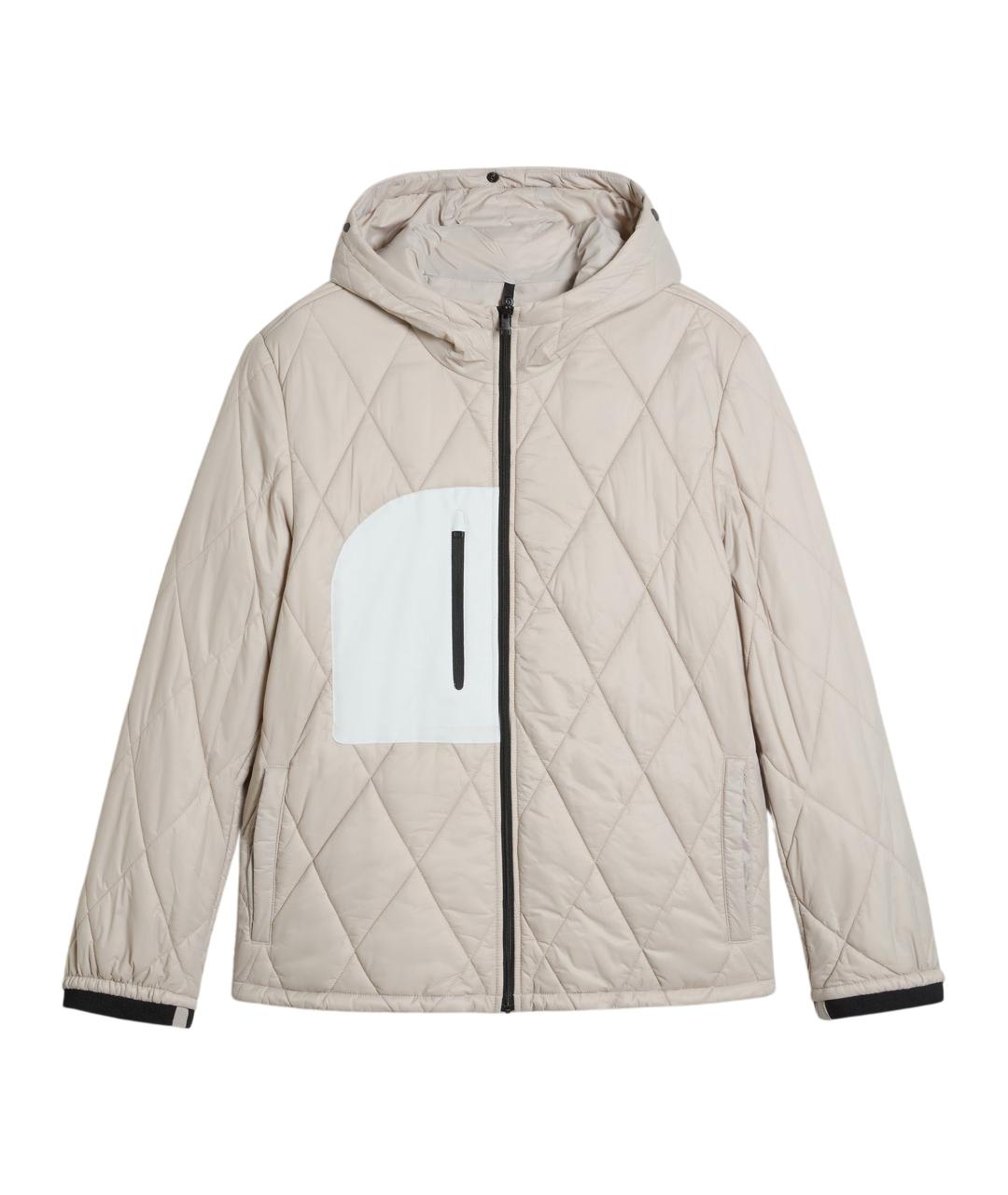 WOOLRICH Белая полиэстеровая куртка, фото 2